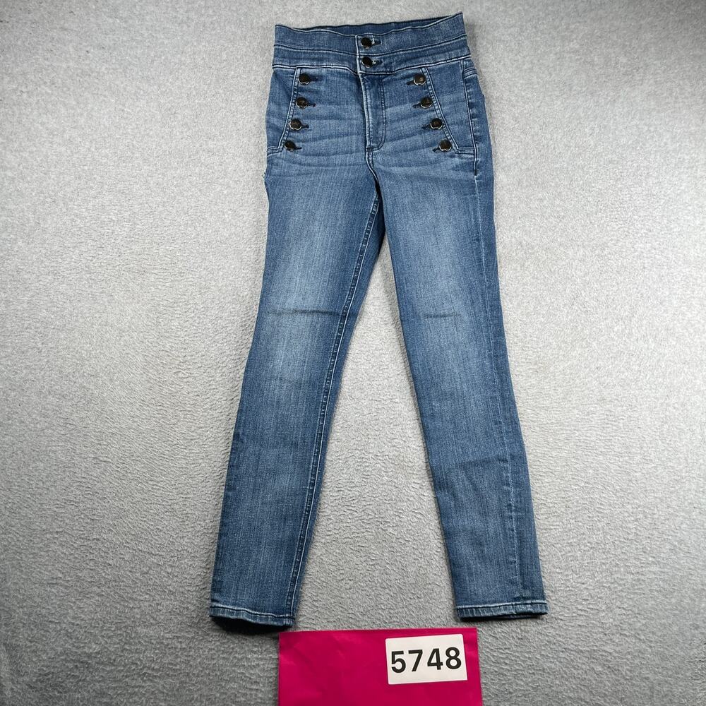 Express Denim Perfect Jeans Ankle Leggings Super High Rise 0R